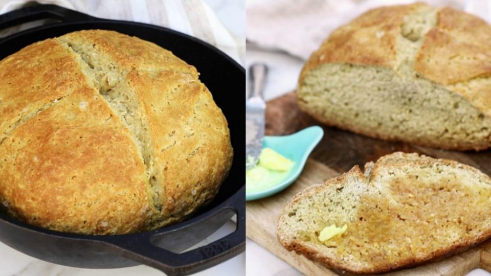 Prepara pan casero sin levadura con esta ingeniosa receta