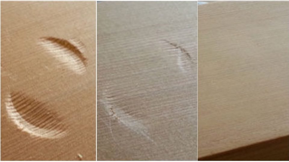 Repara en segundos los golpes en muebles y suelos de madera con este truco