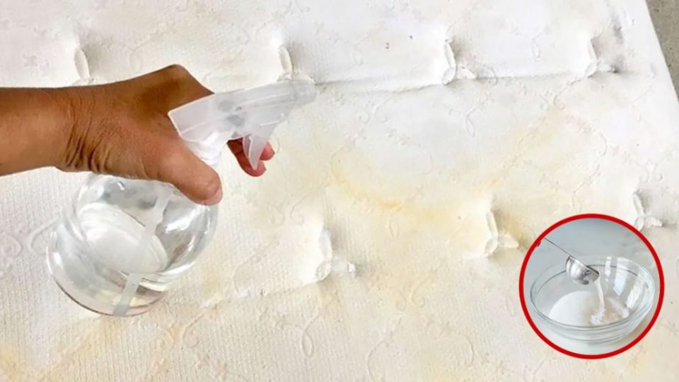 Cómo preparar un spray desinfectante para el colchón: aleja ácaros y manchas