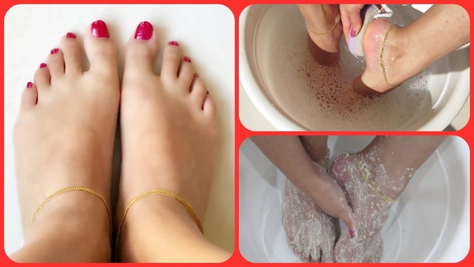Cómo obtener pies suaves como la seda con este tratamiento natural de bicarbonato de sodio