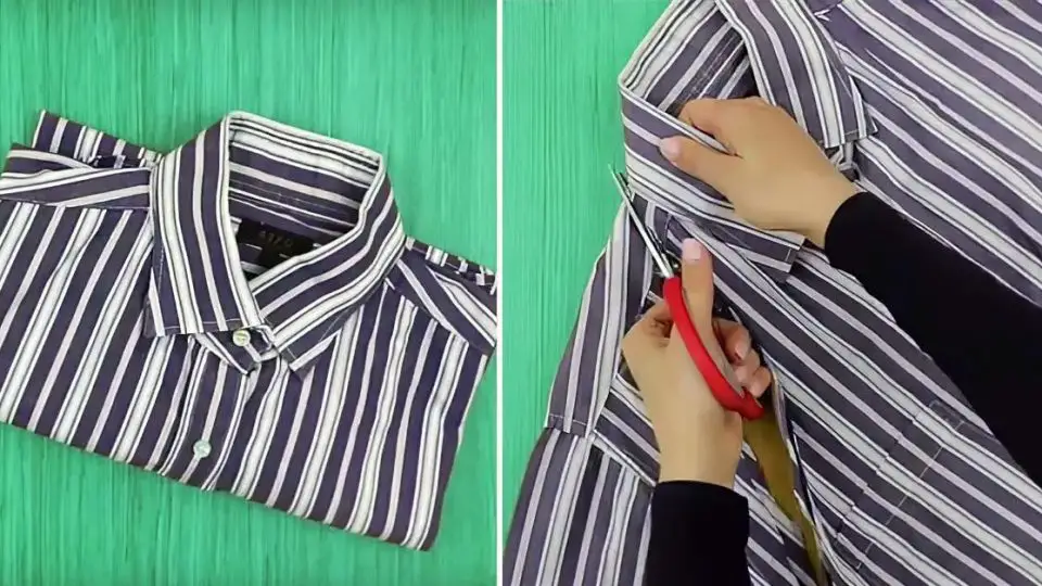 4 formas ingeniosas de reciclar una camisa vieja sin coser