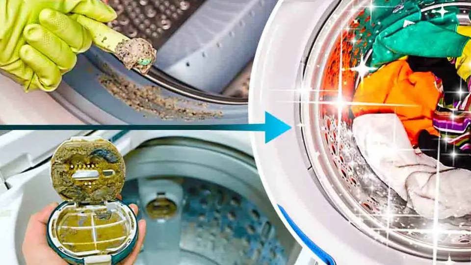 ¿Cómo limpiar a fondo tu lavadora? 3 trucos infalibles para deshacerse de los olores a humedad