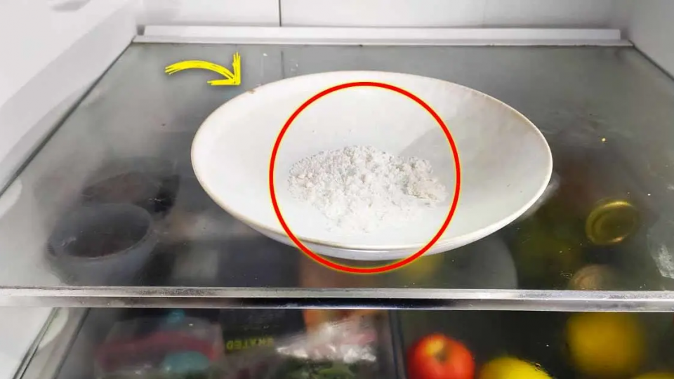 ¿Por qué tienes que tener un plato con bicarbonato de sodio en tu nevera?