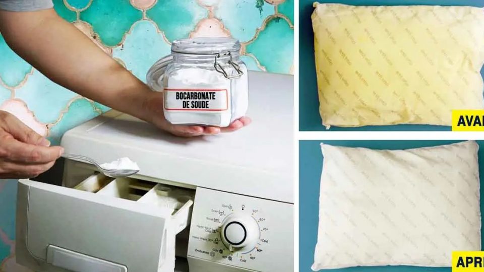 Aquí se explica cómo limpiar las almohadas sucias de la cama para darles blancura y un aroma dulce