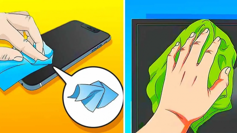 El truco para limpiar la televisión, el ordenador, la tablet y el móvil sin rayarlos