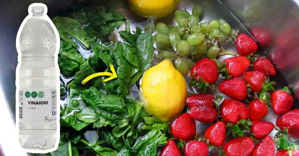 ¿Por qué necesita remojar sus frutas y verduras en vinagre de manzana?