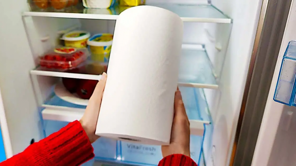 Poner toallas de papel en la nevera: El truco que soluciona un gran problema