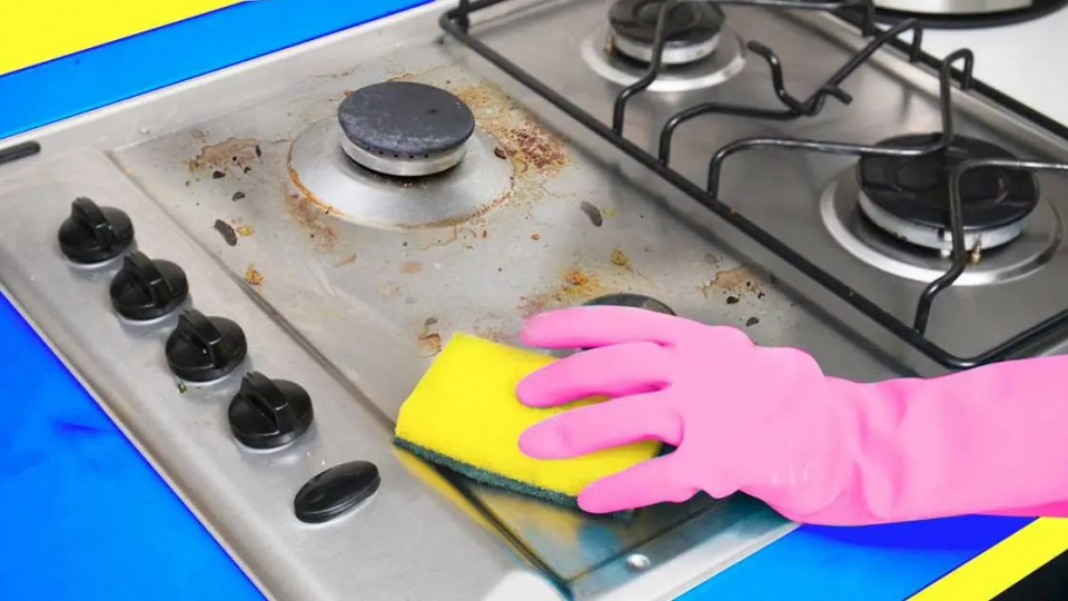 El truco genial para dejar la estufa como nueva en 5 minutos
