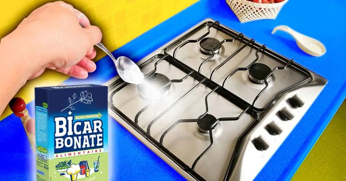 Vierta una cucharada de bicarbonato de sodio en la estufa: la solución a uno de los mayores problemas en la cocina