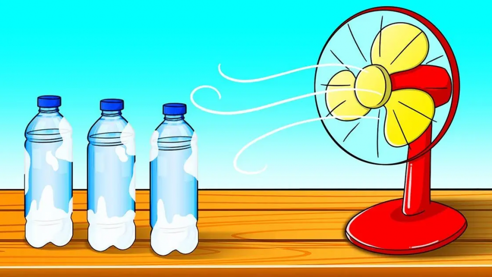 ¿Cómo hacer un aire acondicionado con botellas de plástico? 5 horas de frescura garantizada