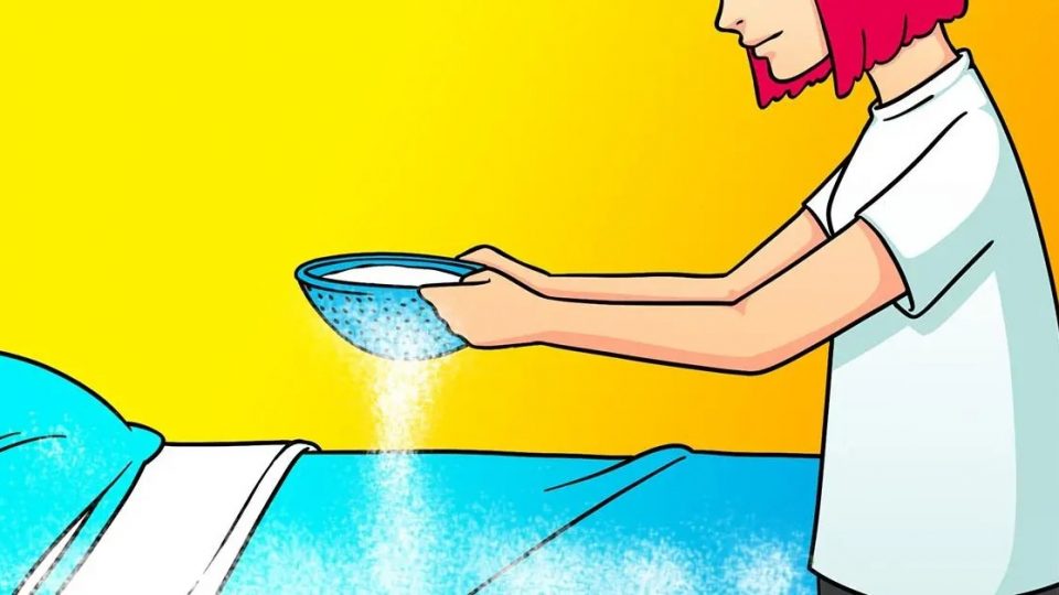 Vierta bicarbonato de sodio en su cama: el truco que resuelve un problema que todos tenemos