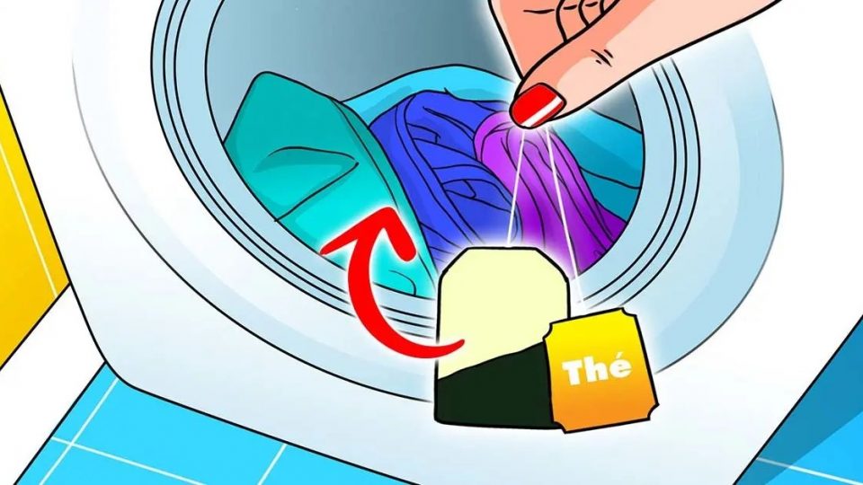 Pon una bolsita de té en la lavadora ? el ingenioso truco de las amas de casa experimentadas
