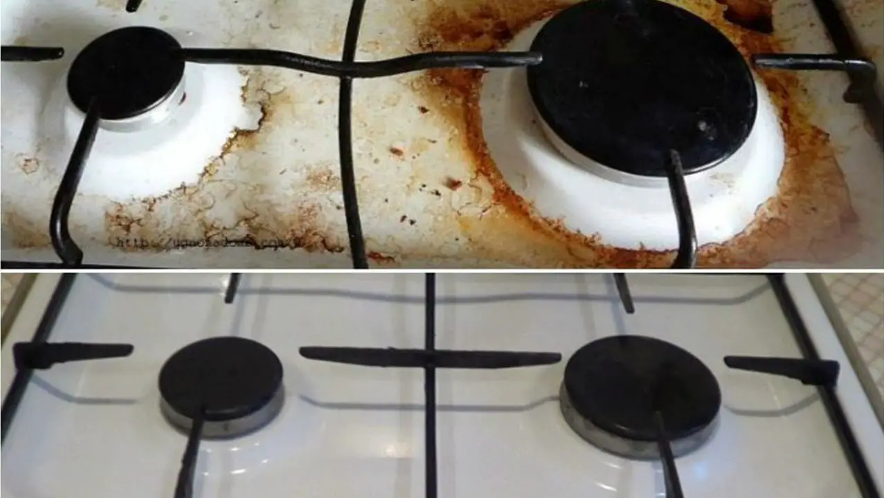 Vierta una cucharada de bicarbonato de sodio en la estufa: la solución a uno de los mayores problemas en la cocina