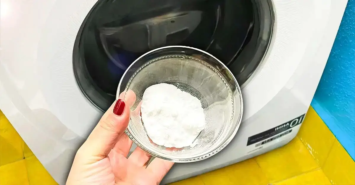 Medio bol de bicarbonato de sodio es suficiente para solucionar estos 3 problemas de la lavadora