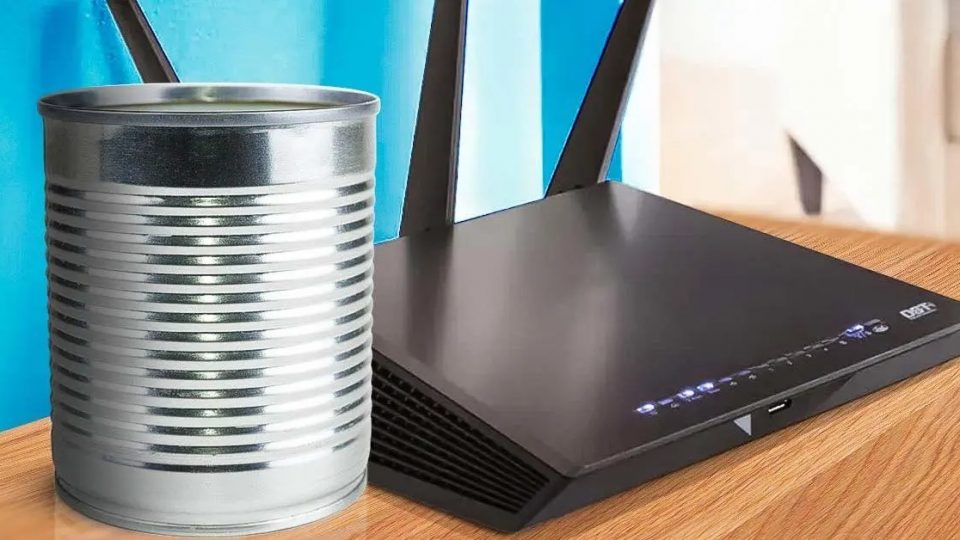 El truco genial para tener Wifi en toda la casa: solo necesitas una lata