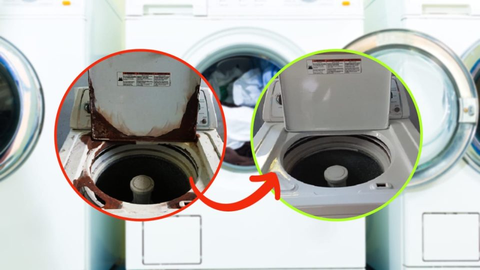 Óxido en la lavadora, el remedio a solucionar: vuelve como nuevo