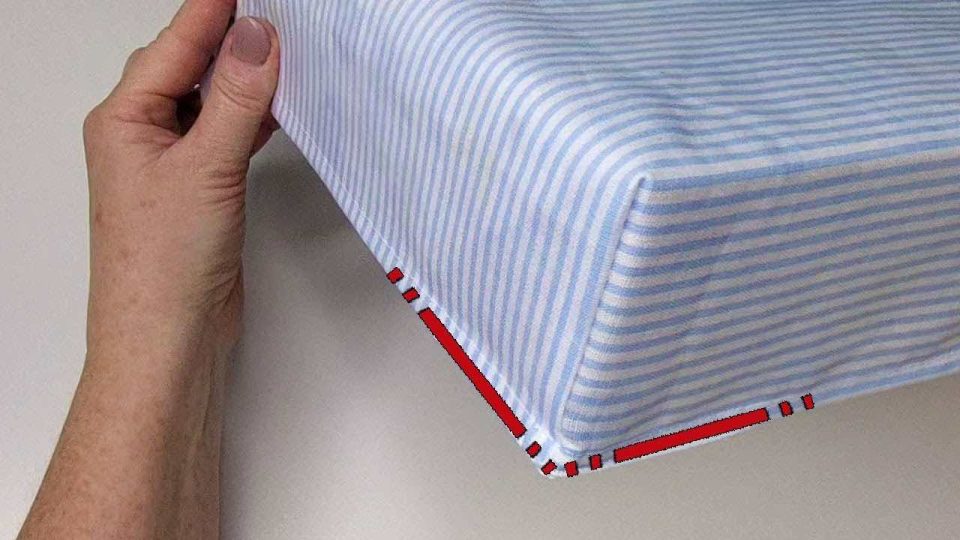 Cómo coser esquinas perfectas en minutos: resulta la técnica enseñada por costureras