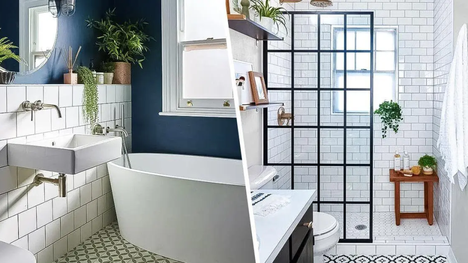 33 geniales ideas de diseño y decoración para un baño pequeño