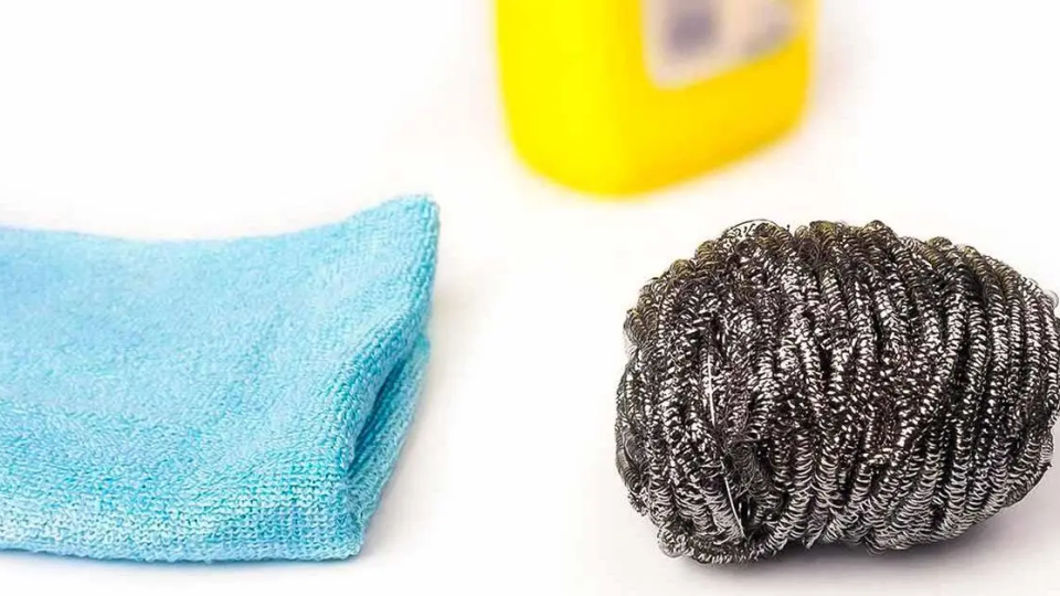 5 formas de usar una esponja de acero inoxidable