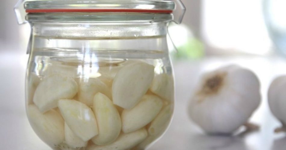 Remojar 5 dientes de ajo en un tarro lleno de agua: porque mucha gente lo hace