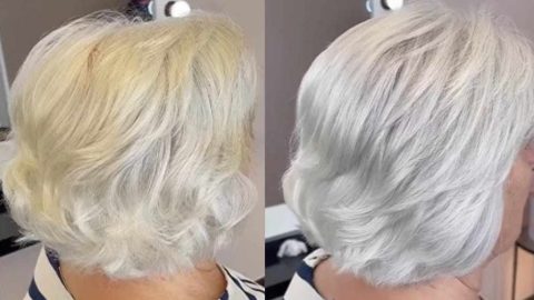 Cómo eliminar el color amarillento de las canas de un solo movimiento: sólo serán un recuerdo