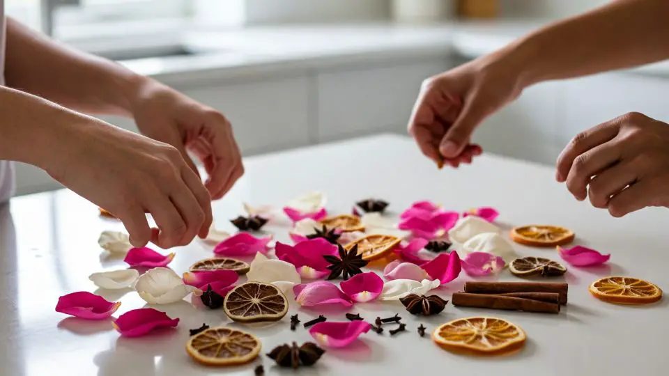 Bricolaje de Aromas: Descubre el Arte de Crear Potpourri Casero y Haz que tu Hogar Huela Maravillosamente Todo el Año