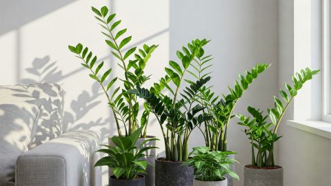 Planta ZZ (Zamioculcas zamiifolia): Historia, variedades, cuidados y propagación