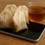 Por qué pone bolsitas de té en sus celulares y televisores